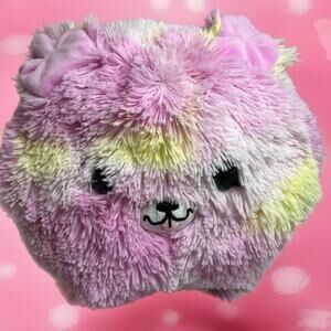 PIKMI POPS Giant Flips Eddie the Dog Stuffed Plush Rainbow-Colored Toy